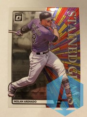 2020 Donruss Optic Stained Glass #SG-1 Nolan Arenado - Colorado Rockies
